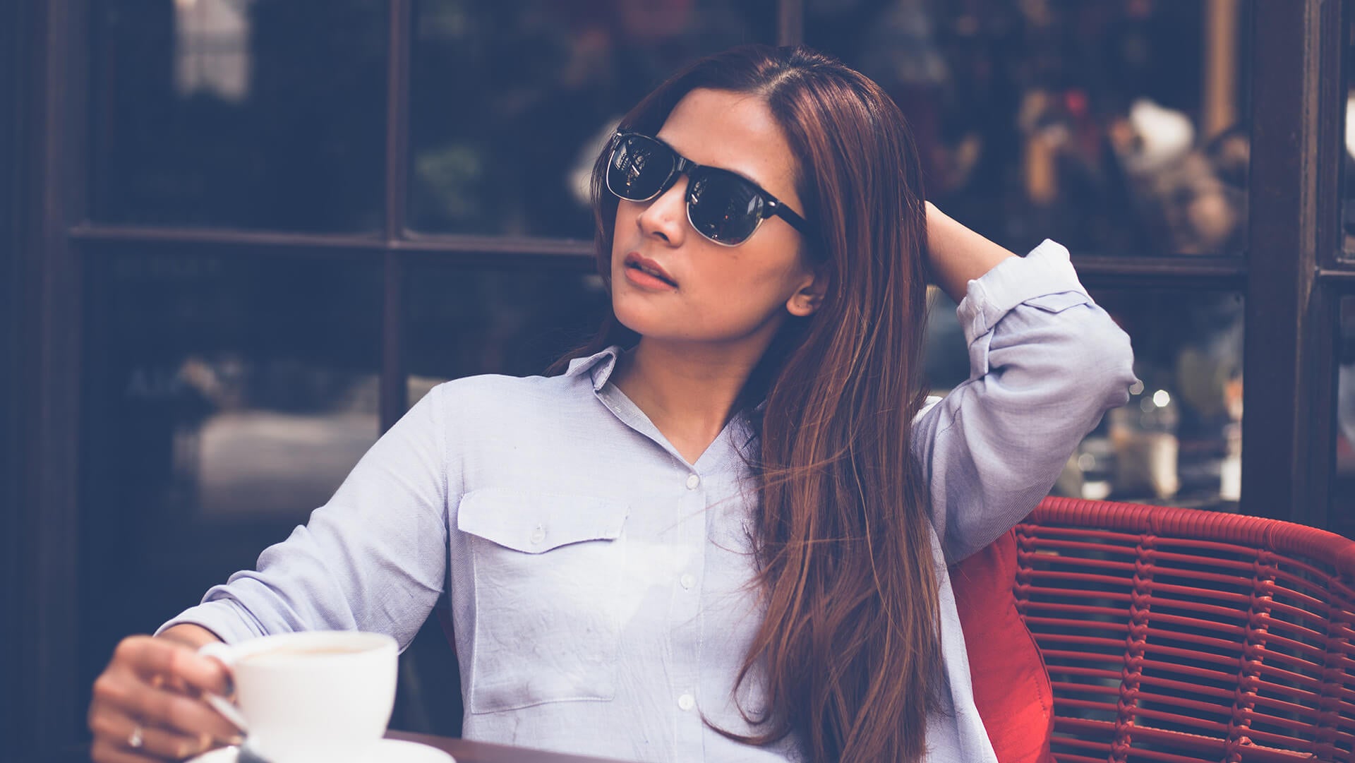Women posing for model